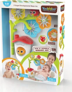 Yookidoo - Blomster Vandfald Badelegetøj -Legetøjsland yookidoo blomster vandfald til badet 452963 4